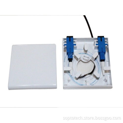 FTTH Box Socket Panel 2 Ports Without Sc Adaptors (FSP-002)